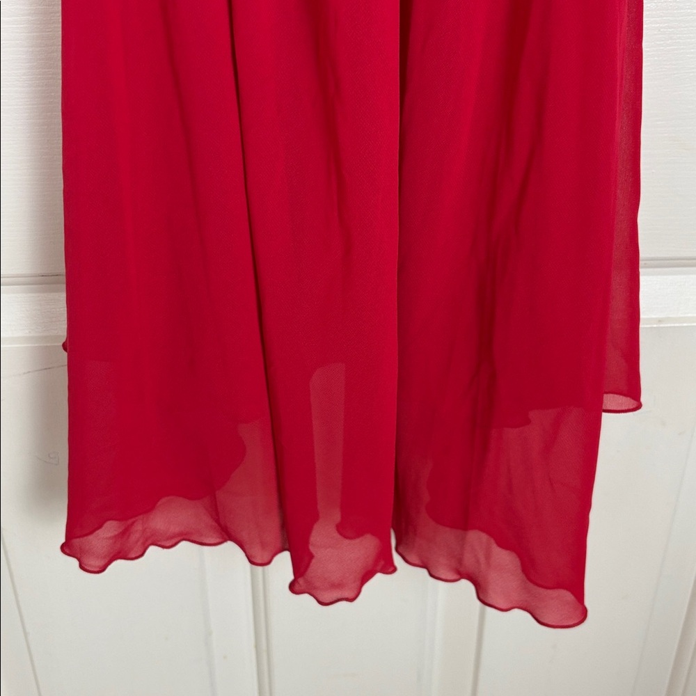 Vintage Victoria’s Secret Red Nighty with Ribbon Detailing - Sizes L - Picture 4 of 10